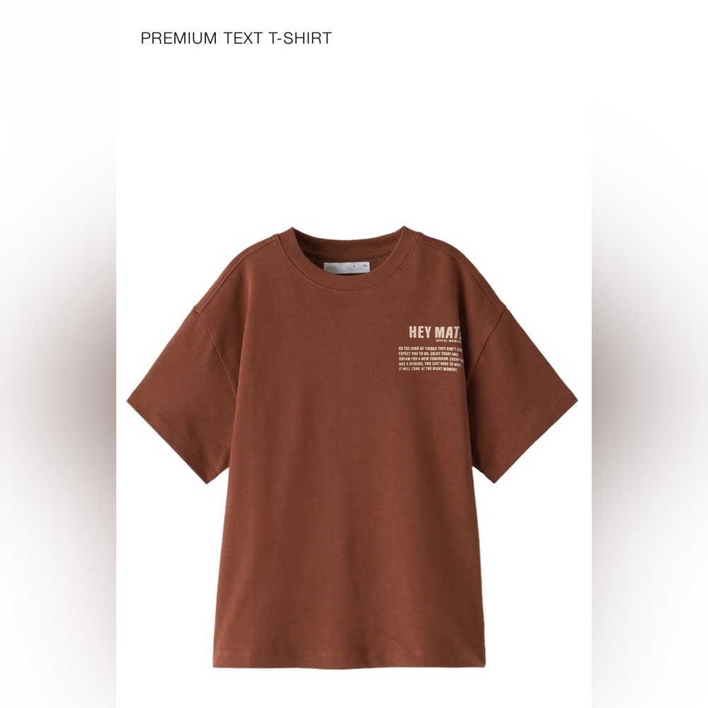 Zara Boy Cotton Tee